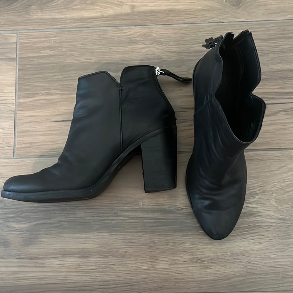 Black booties